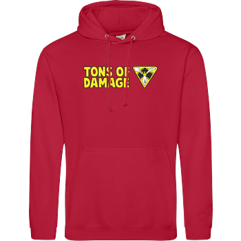 Tons of Damage JH Hoodie - red