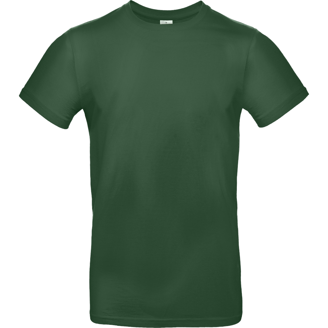 None Unbedruckte Textilien T-Shirt B&C EXACT 190 -  Bottle Green