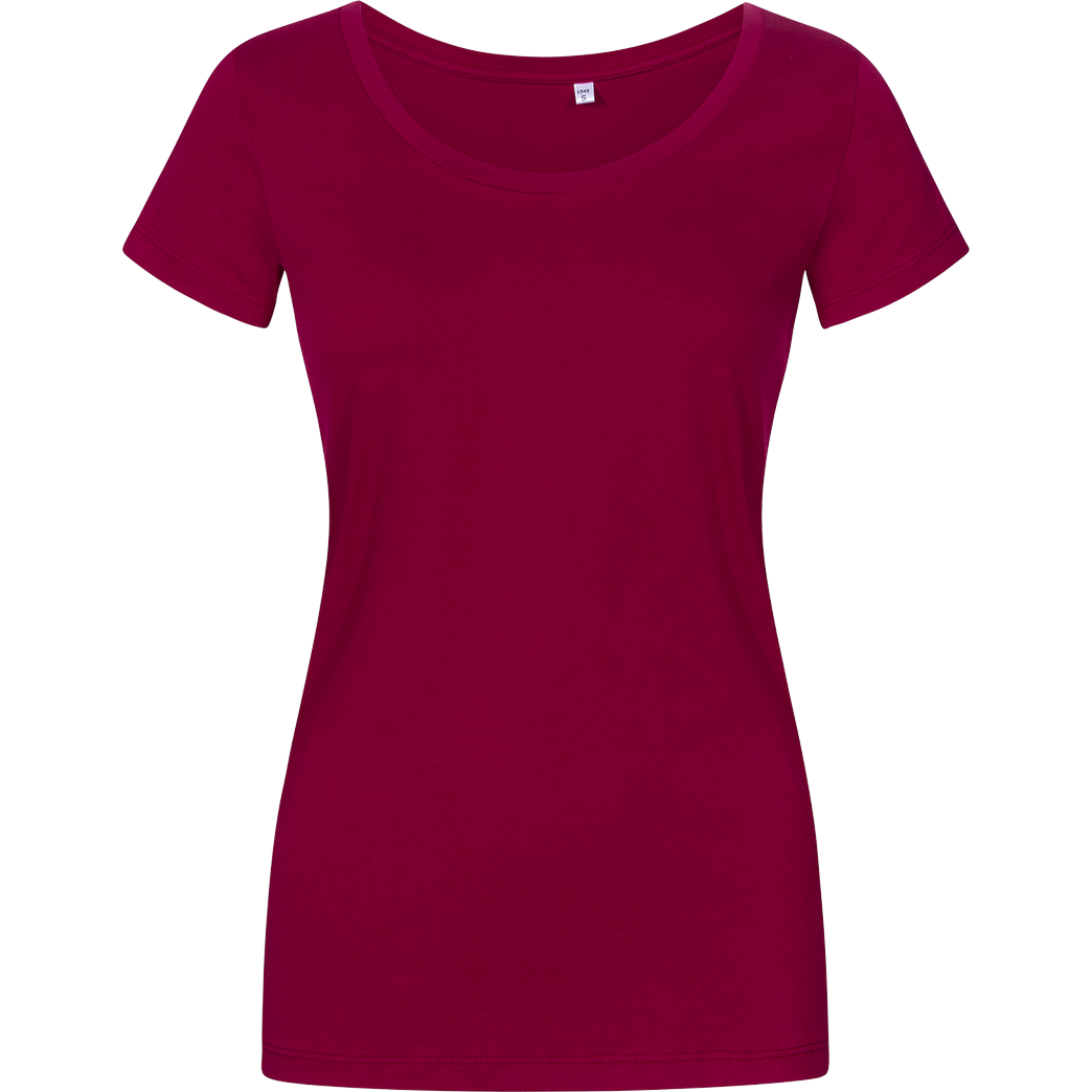 None Unbedruckte Textilien T-Shirt Girlshirt berry