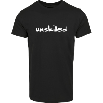 Unskilled House Brand T-Shirt - Black