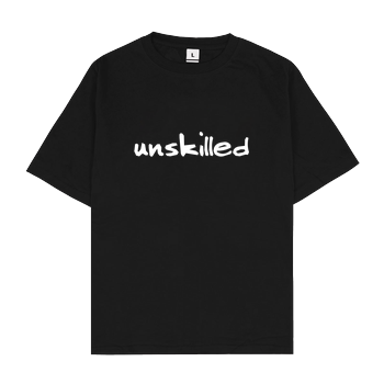 Unskilled Oversize T-Shirt - Black