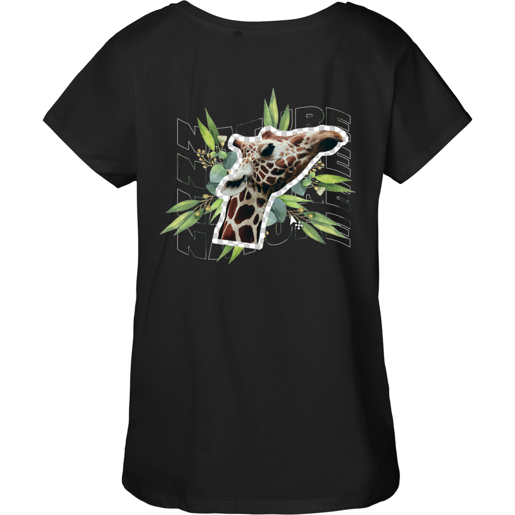 Vaspel Vaspel - VSPL Nature T-Shirt Fairtrade Loose Fit Girlie - black