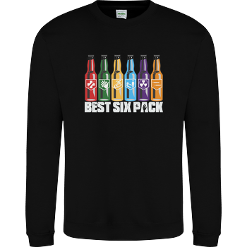 veKtik - Best Six Pack JH Sweatshirt - Schwarz