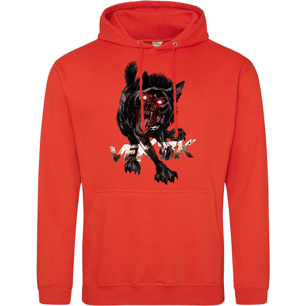 veKtik veKtik - Hellhound Sweatshirt JH Hoodie - Orange