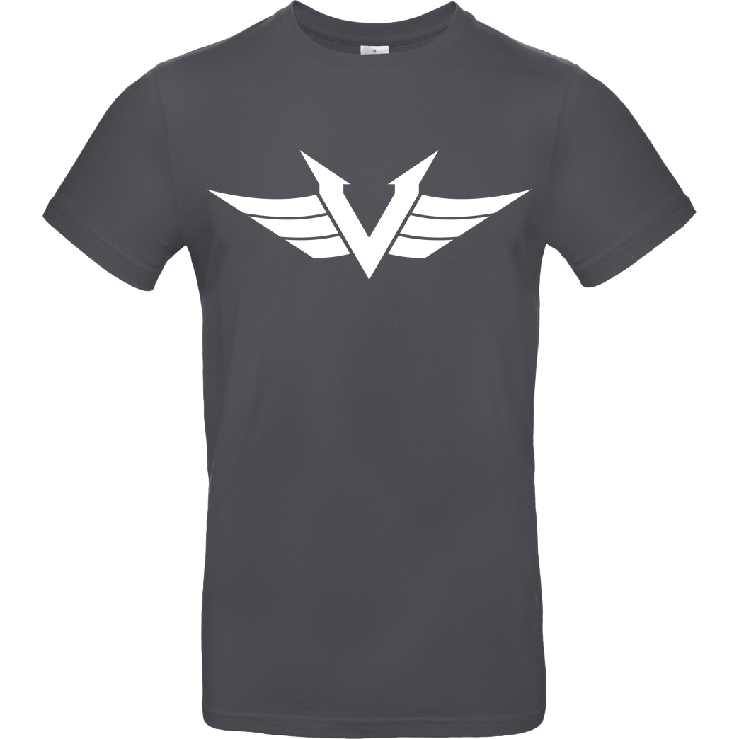 veKtik Vektik - Logo T-Shirt B&C EXACT 190 - Dark Grey