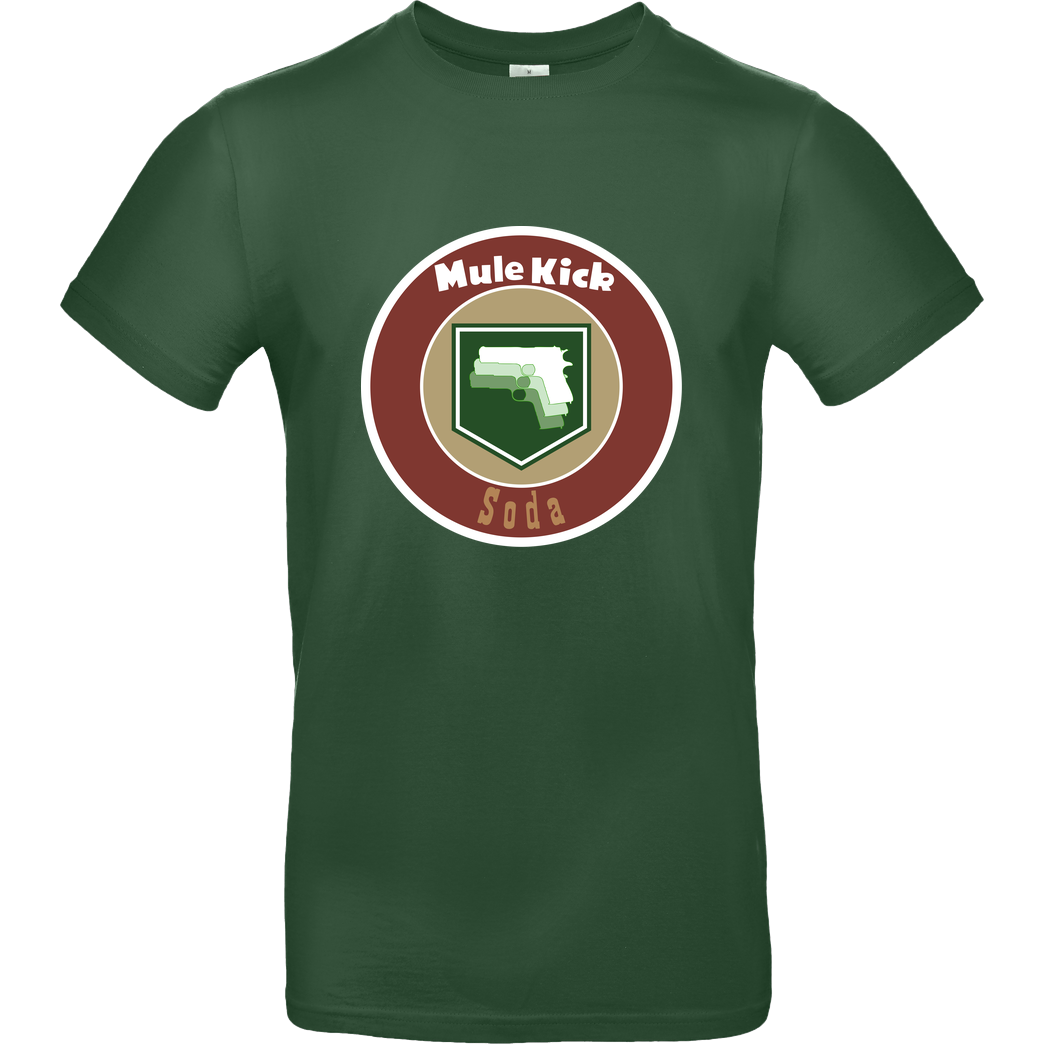 veKtik veKtik - Mule Kick Soda T-Shirt B&C EXACT 190 -  Bottle Green