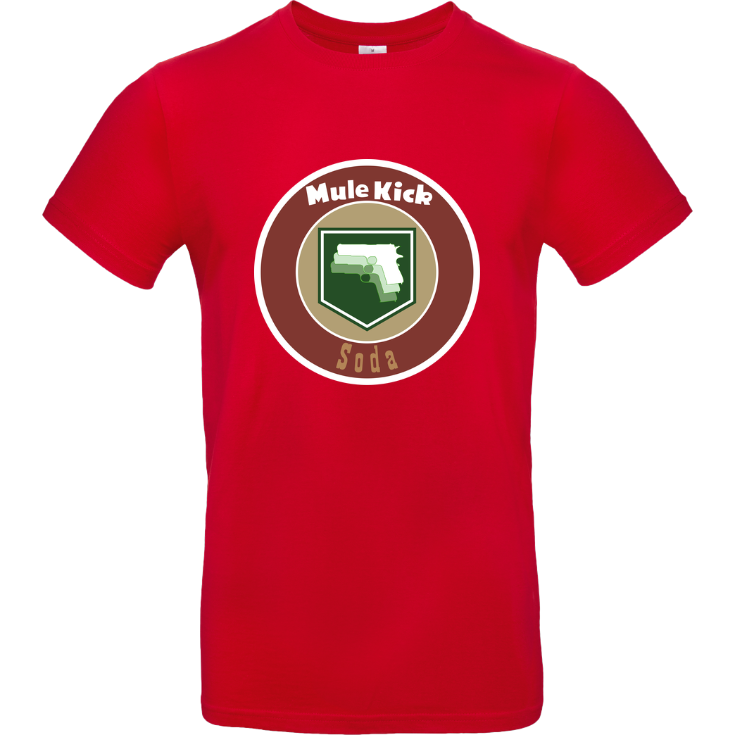veKtik veKtik - Mule Kick Soda T-Shirt B&C EXACT 190 - Red