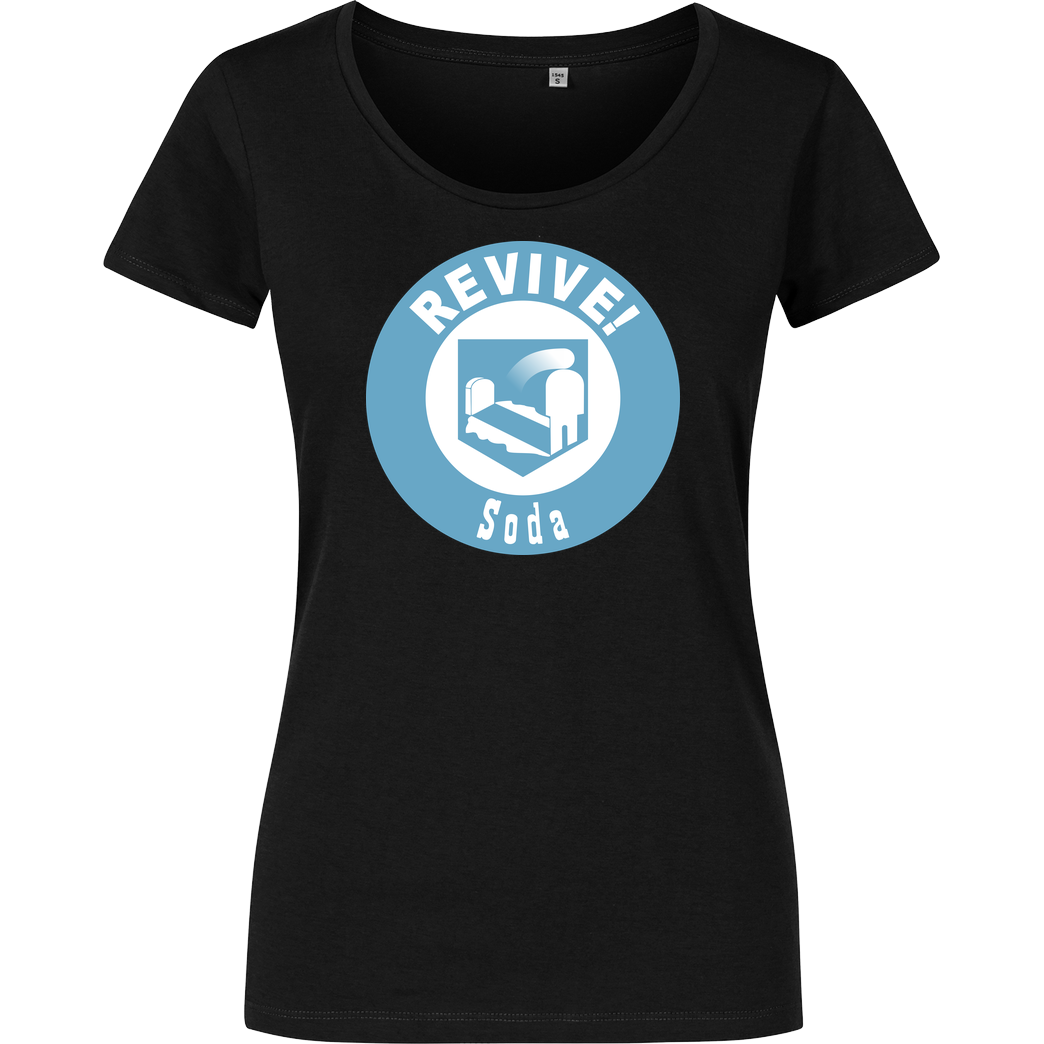 veKtik veKtik - Revive! Soda T-Shirt Girlshirt schwarz