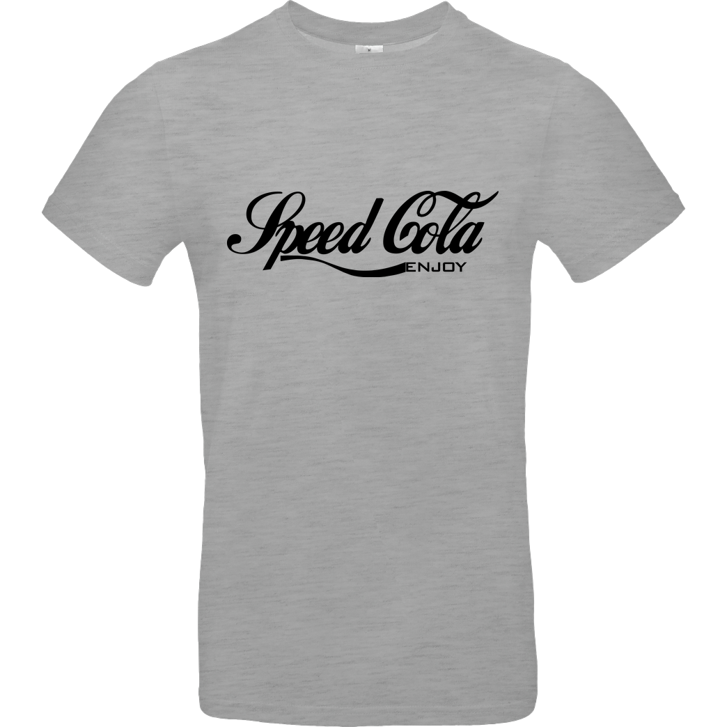 veKtik veKtik - Speed Cola T-Shirt B&C EXACT 190 - heather grey