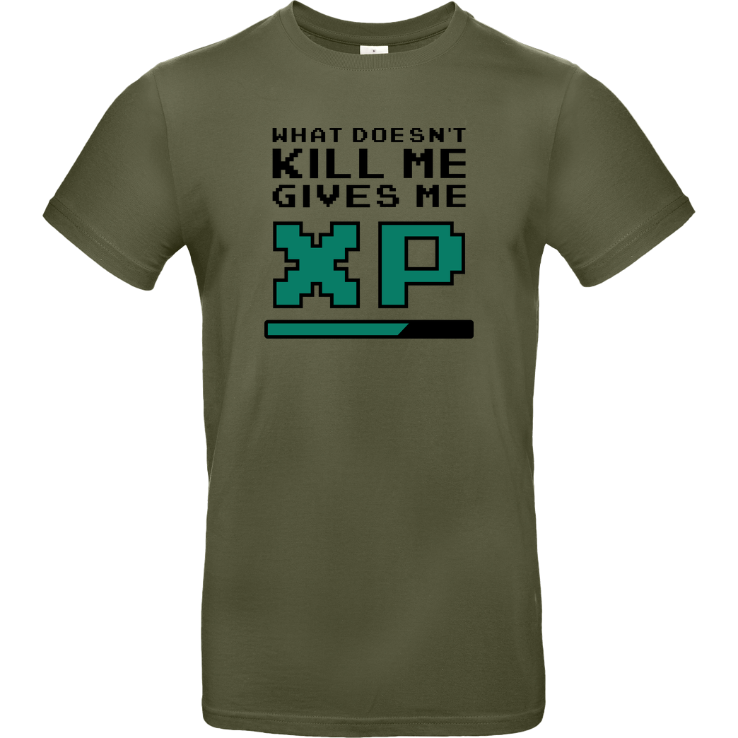 bjin94 What doesn't Kill Me T-Shirt B&C EXACT 190 - Khaki