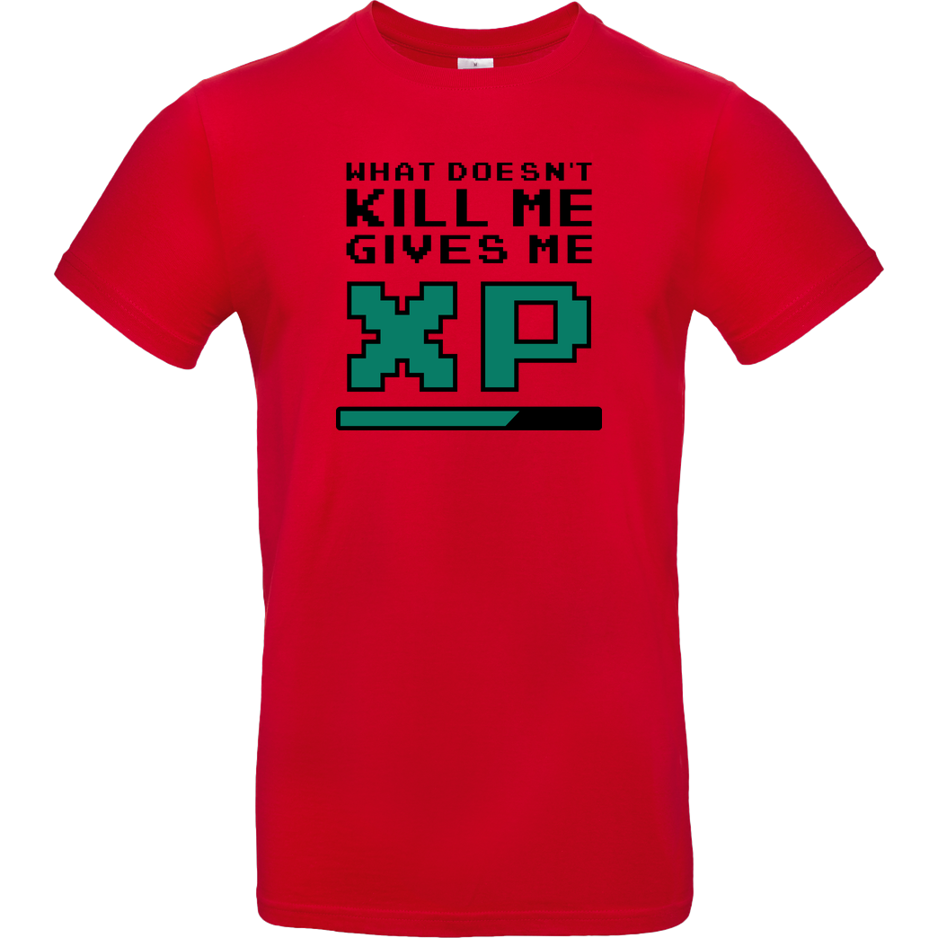 bjin94 What doesn't Kill Me T-Shirt B&C EXACT 190 - Red