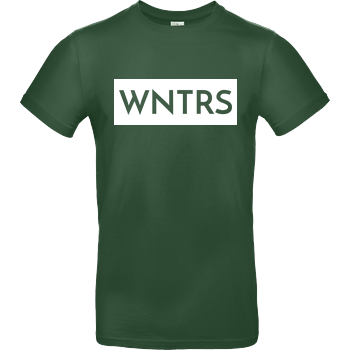 WNTRS - Punched Out Logo B&C EXACT 190 -  Bottle Green