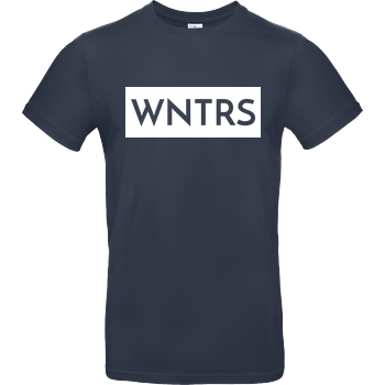 WNTRS - Punched Out Logo B&C EXACT 190 - Navy