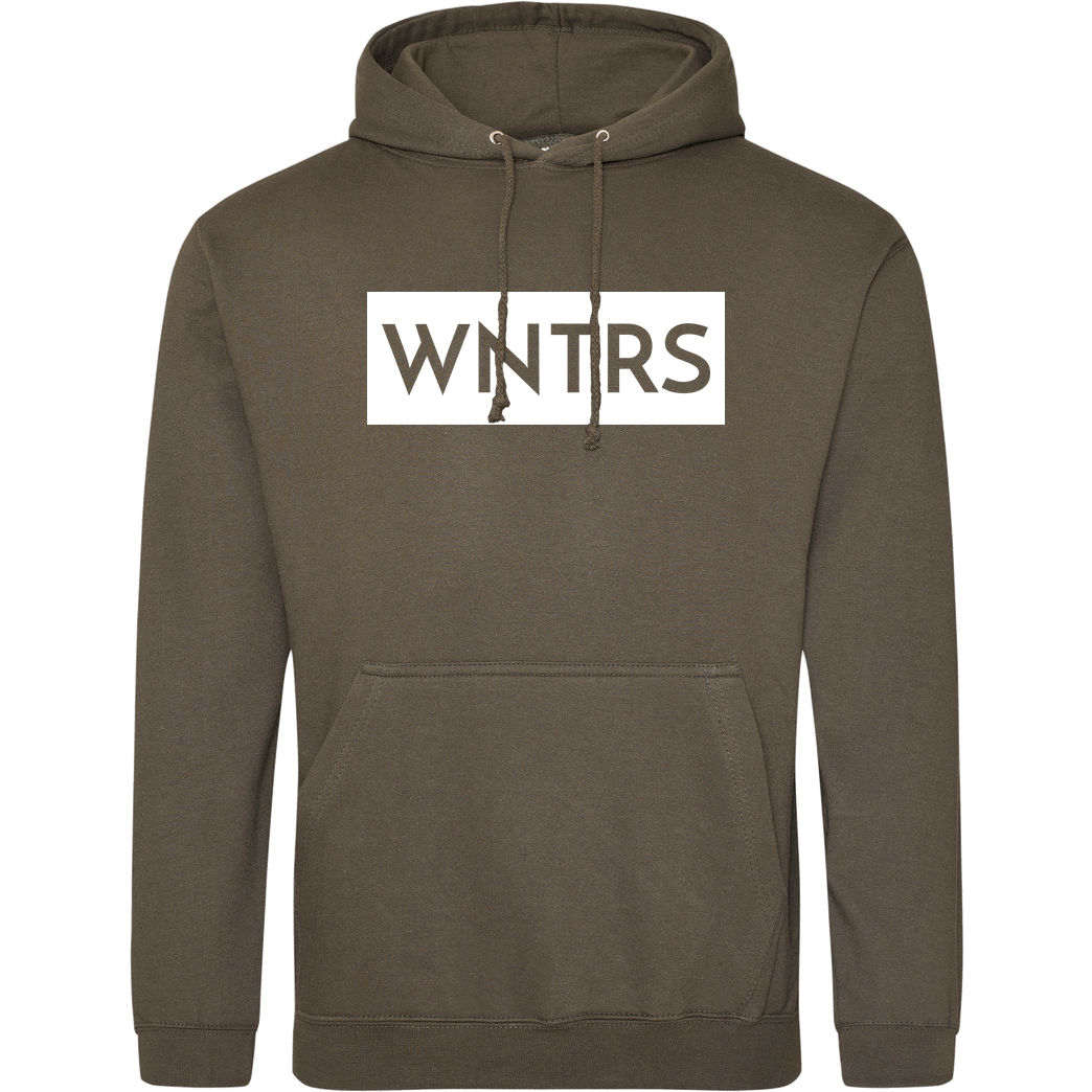 WNTRS WNTRS - Punched Out Logo Sweatshirt JH Hoodie - Khaki