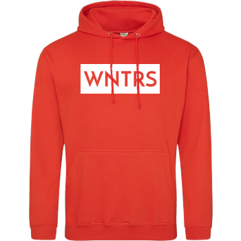 WNTRS - Punched Out Logo JH Hoodie - Orange