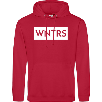 WNTRS - Punched Out Logo JH Hoodie - red