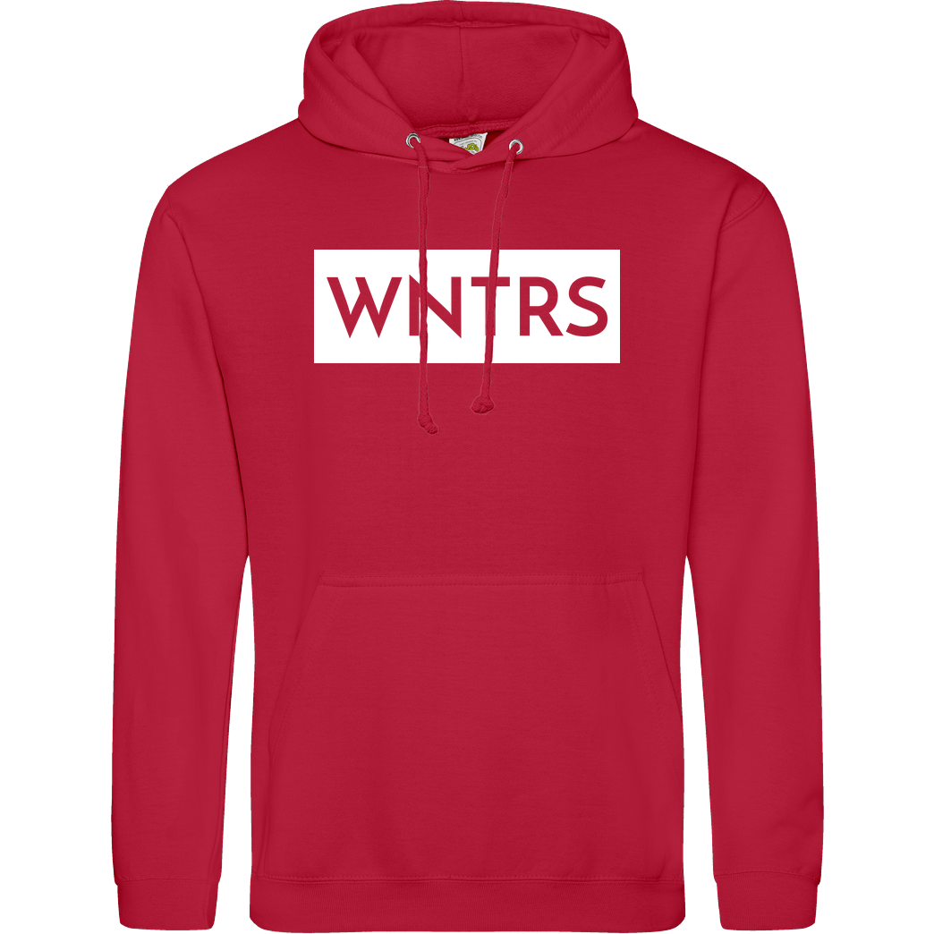 WNTRS WNTRS - Punched Out Logo Sweatshirt JH Hoodie - red