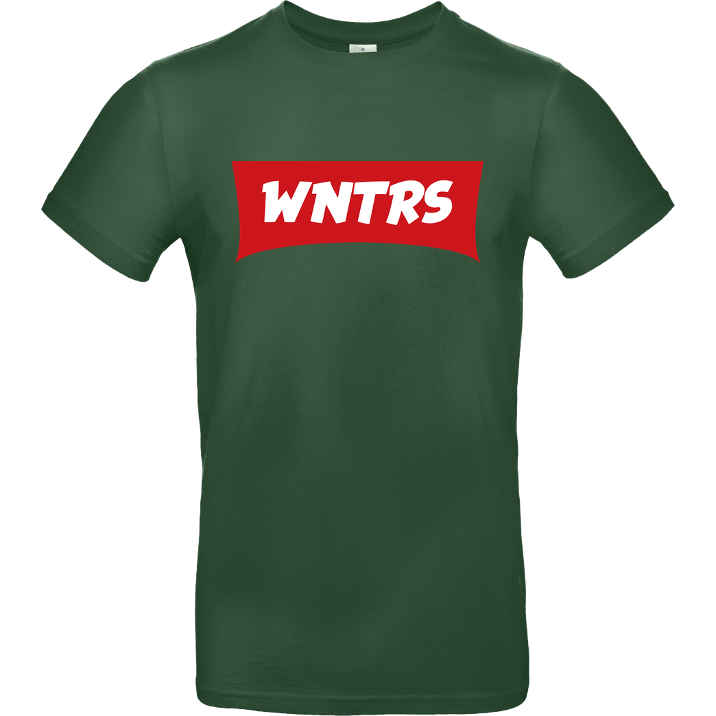 WNTRS WNTRS - Red Label T-Shirt B&C EXACT 190 -  Bottle Green