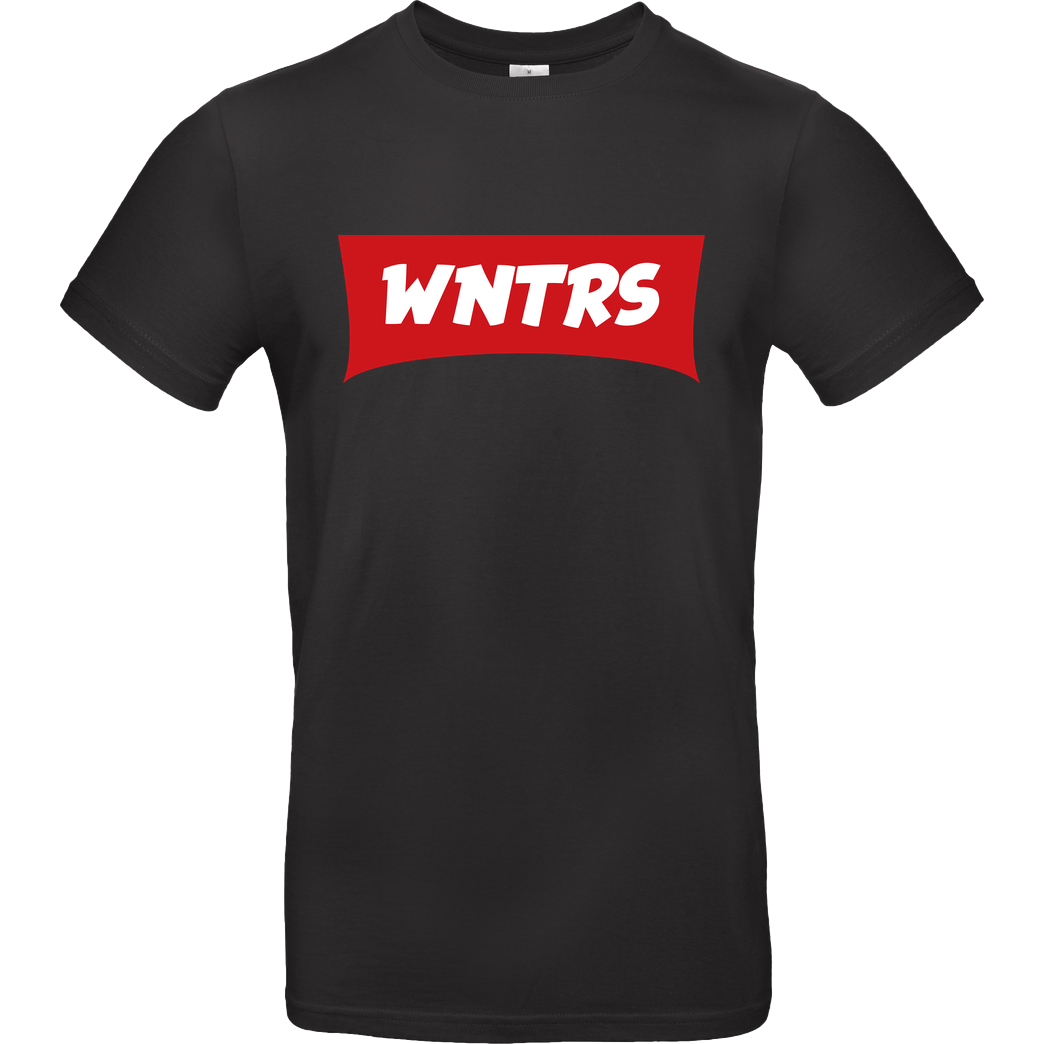 WNTRS WNTRS - Red Label T-Shirt B&C EXACT 190 - Black