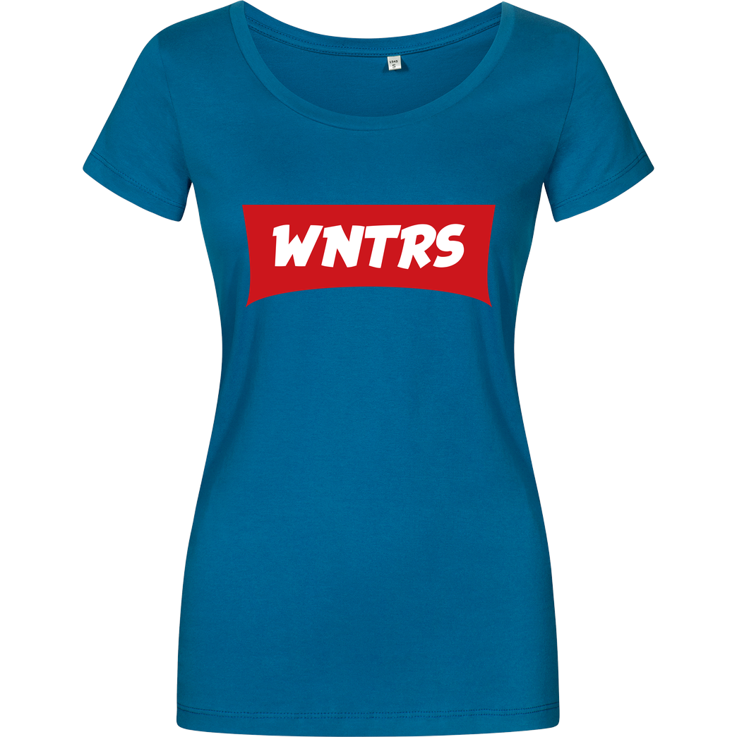 WNTRS WNTRS - Red Label T-Shirt Girlshirt petrol