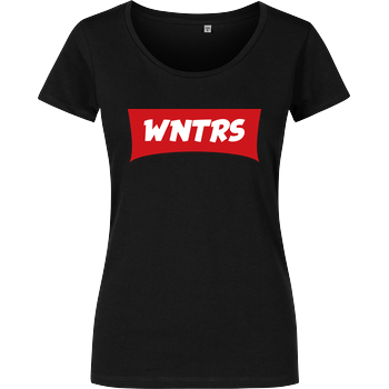 WNTRS - Red Label Girlshirt schwarz