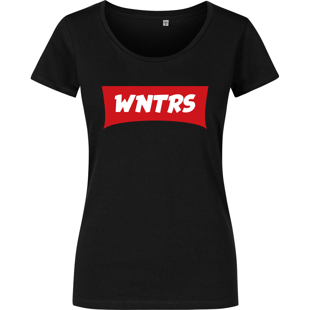 WNTRS WNTRS - Red Label T-Shirt Girlshirt schwarz