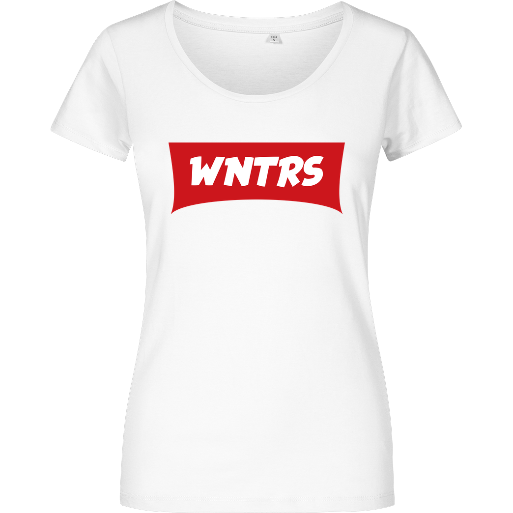 WNTRS WNTRS - Red Label T-Shirt Girlshirt weiss