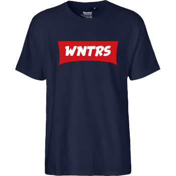 WNTRS - Red Label Fairtrade T-Shirt - navy