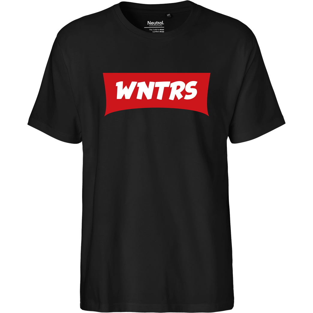 WNTRS WNTRS - Red Label T-Shirt Fairtrade T-Shirt - black
