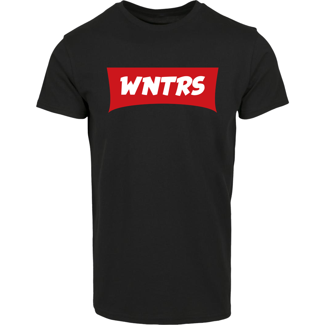 WNTRS WNTRS - Red Label T-Shirt House Brand T-Shirt - Black
