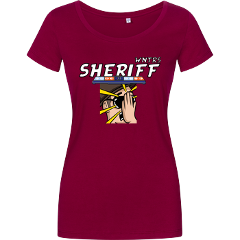 WNTRS - Sheriff Fail Girlshirt berry