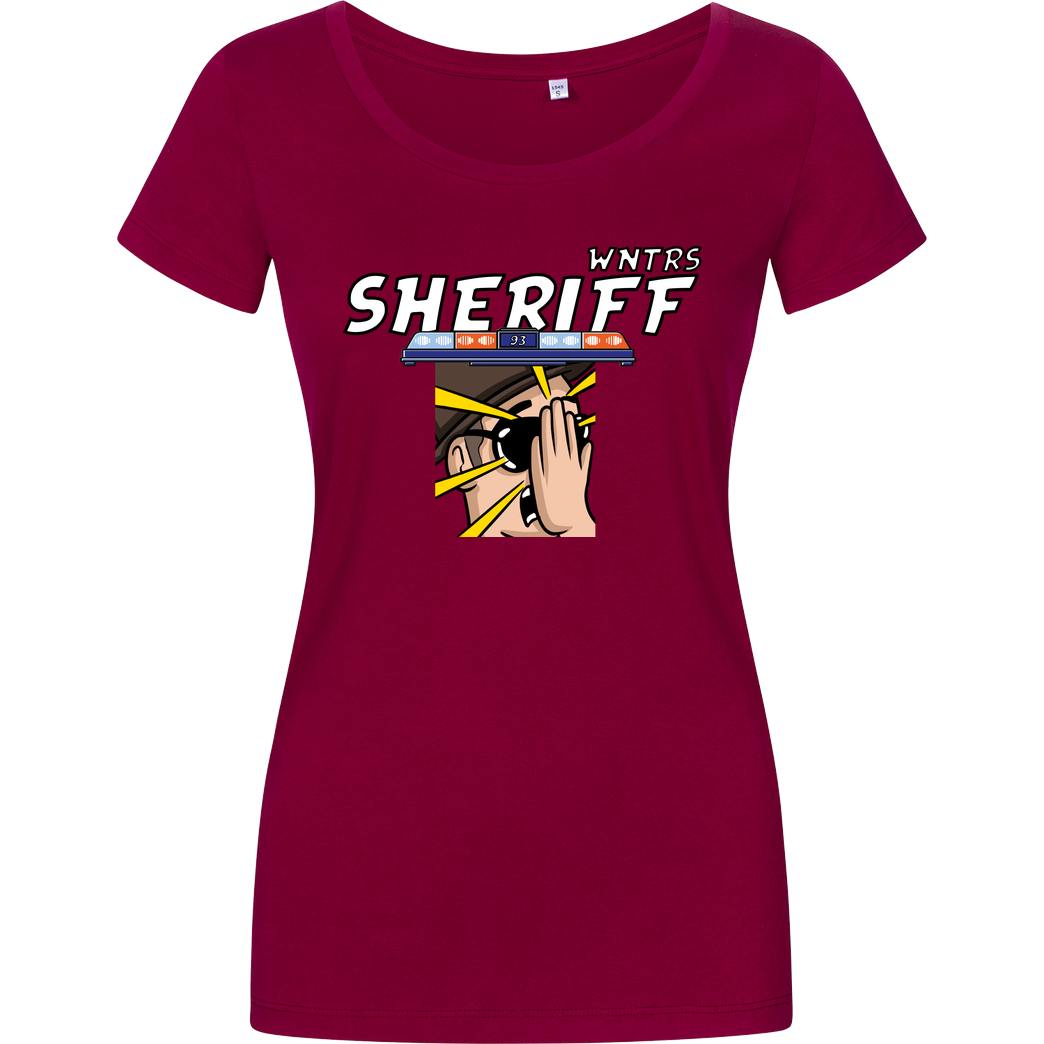 WNTRS WNTRS - Sheriff Fail T-Shirt Girlshirt berry