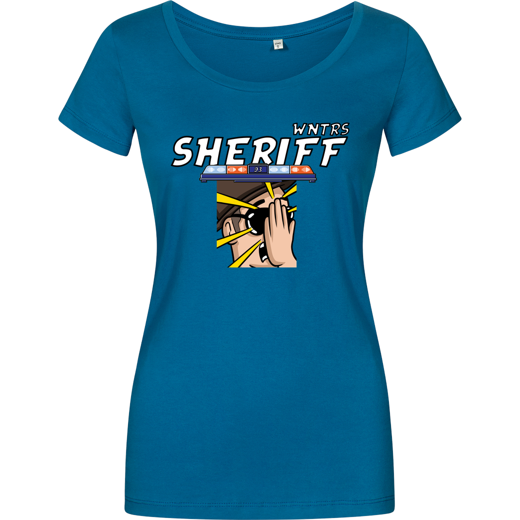 WNTRS WNTRS - Sheriff Fail T-Shirt Girlshirt petrol