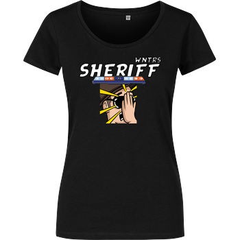 WNTRS - Sheriff Fail Girlshirt schwarz