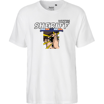 WNTRS - Sheriff Fail Fairtrade T-Shirt - white