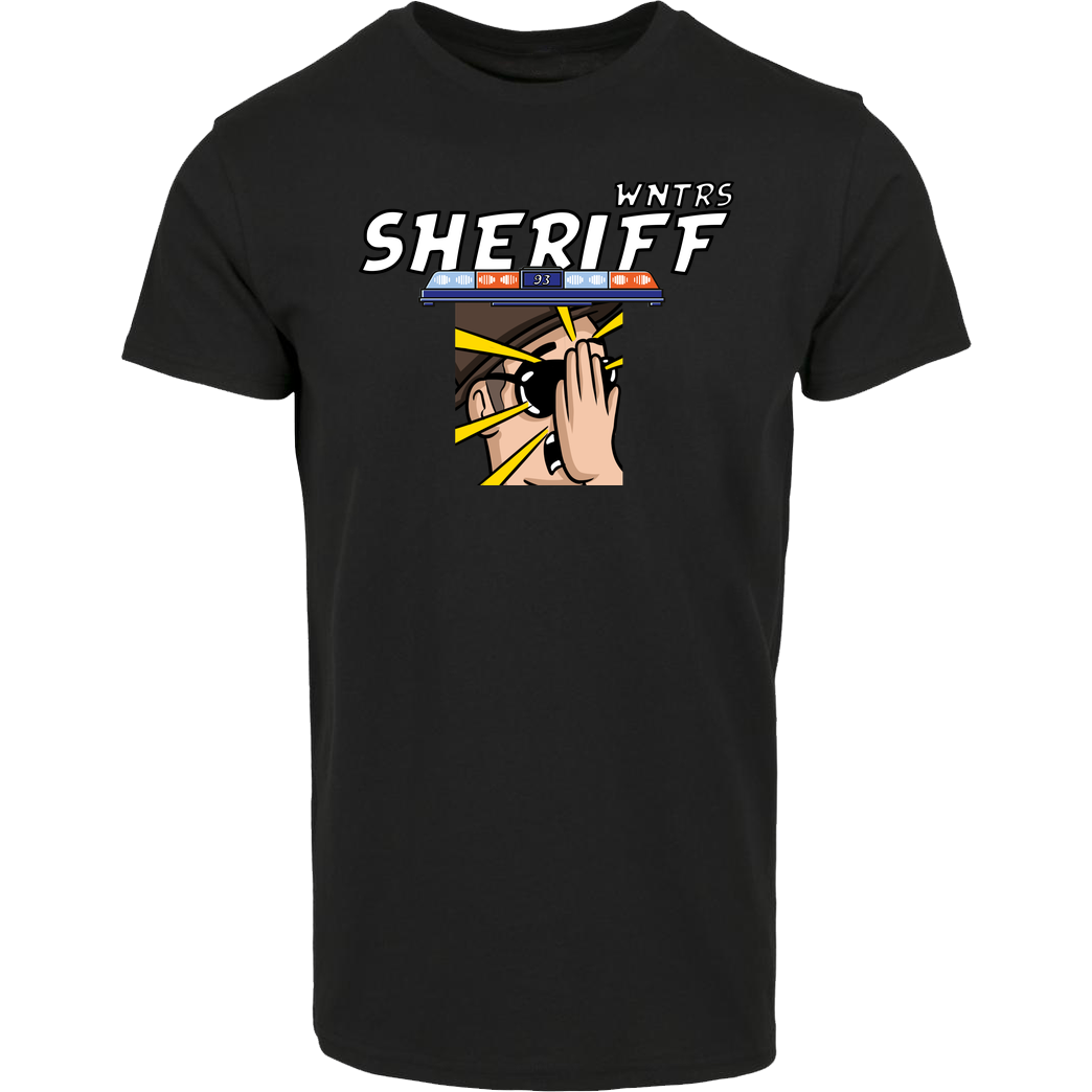 WNTRS WNTRS - Sheriff Fail T-Shirt House Brand T-Shirt - Black
