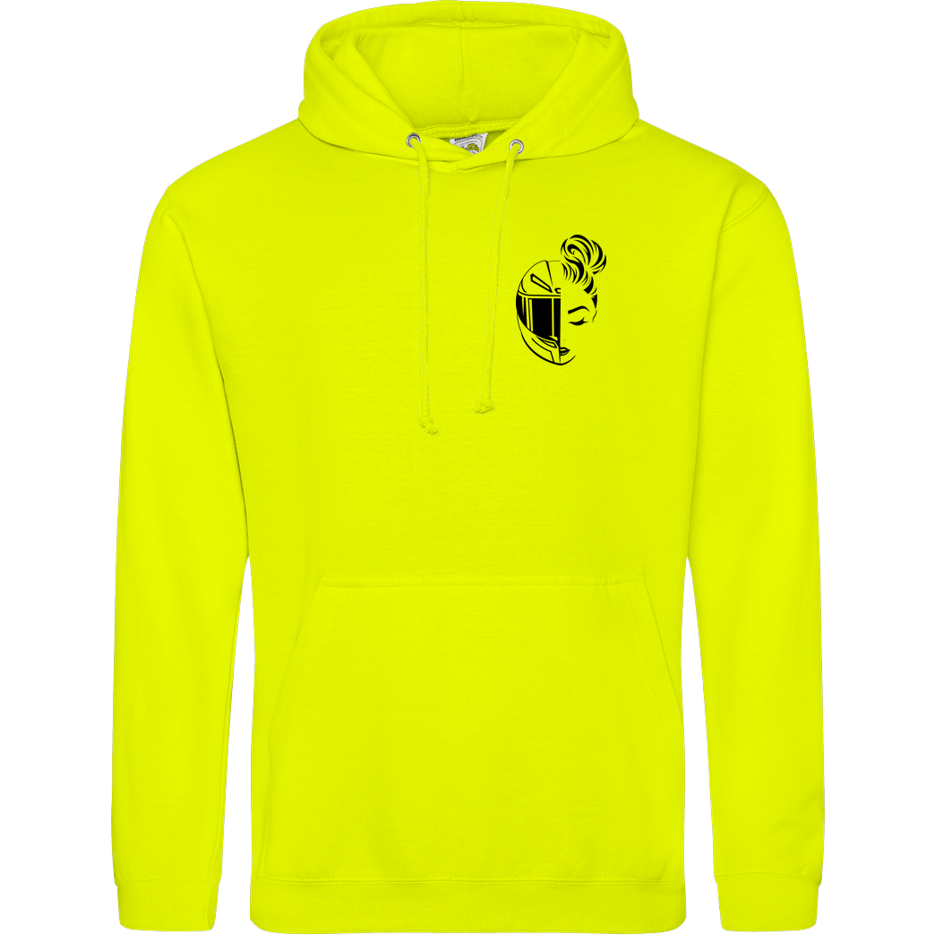 XeniaR6 Xenia - Sportler Woman Neon Sweatshirt JH Hoodie - Neon Gelb