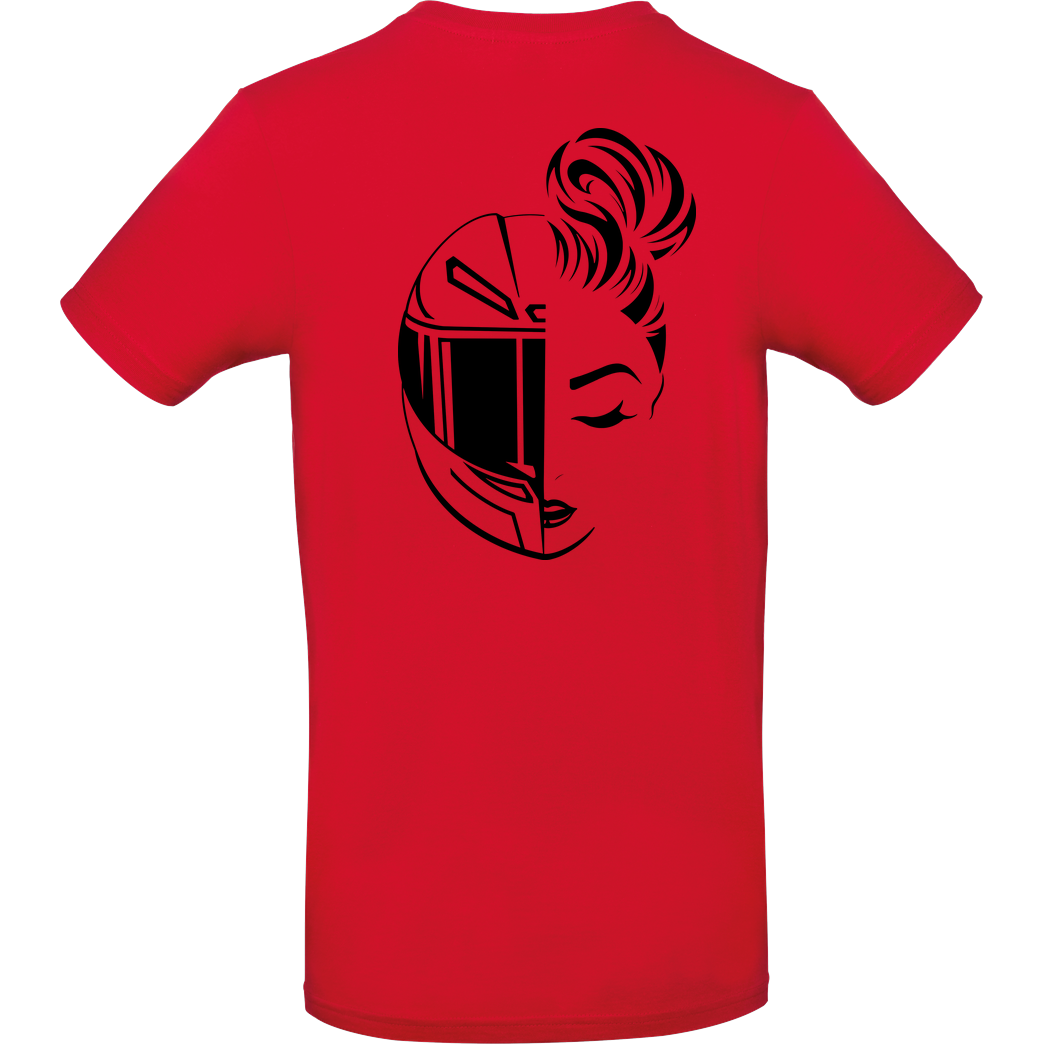 XeniaR6 XeniaR6 - Sportler-Logo T-Shirt B&C EXACT 190 - Red