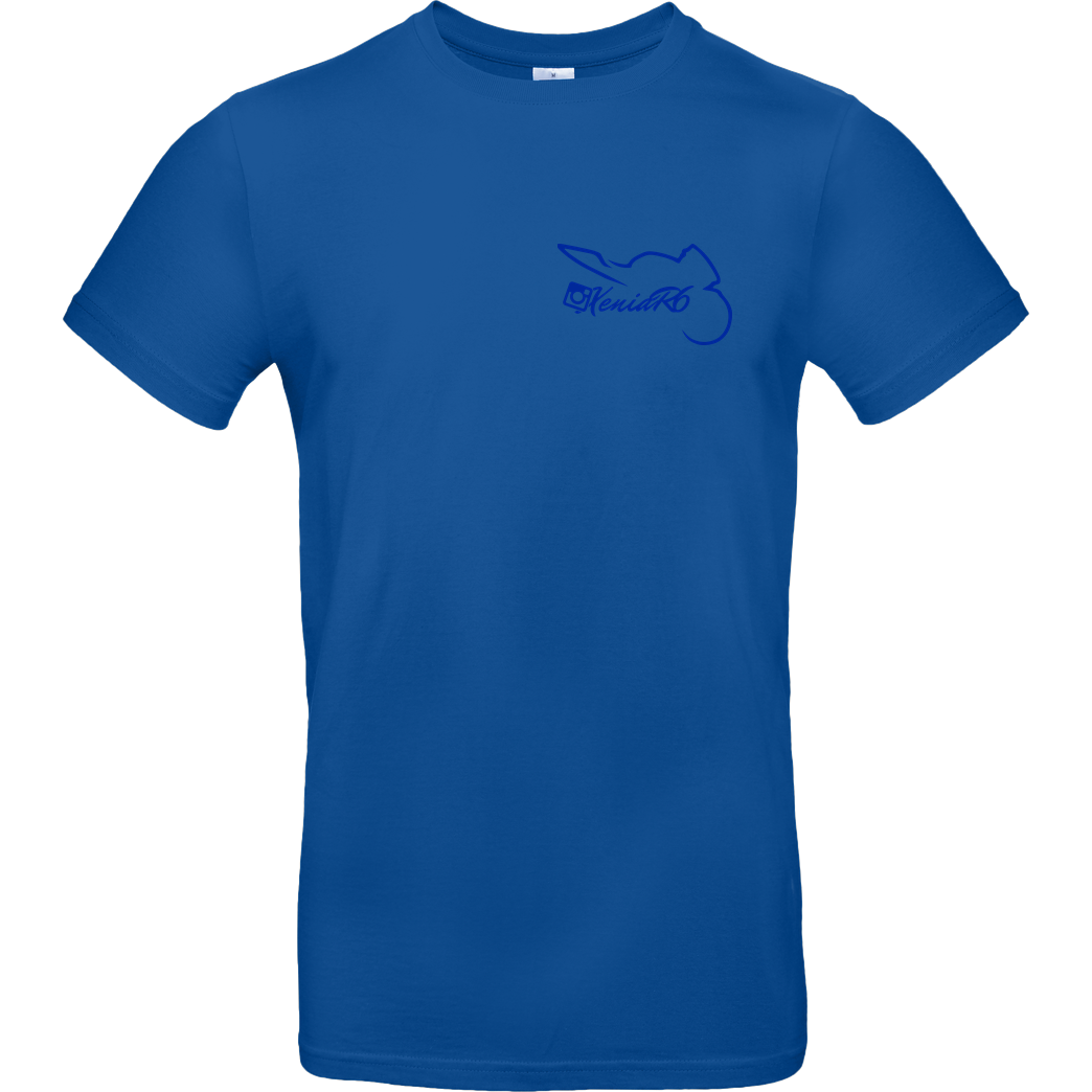 XeniaR6 XeniaR6 - Sportler-Logo T-Shirt B&C EXACT 190 - Royal Blue