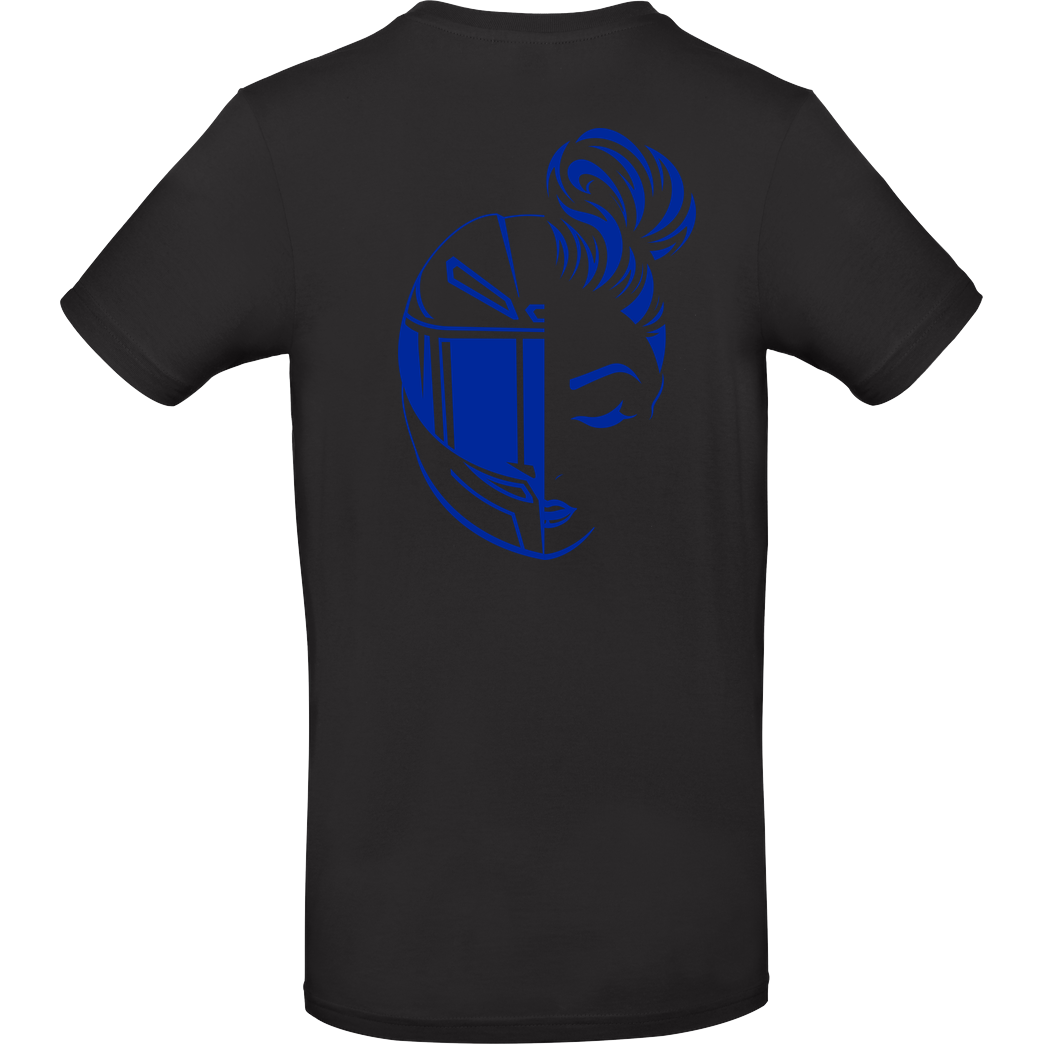 XeniaR6 XeniaR6 - Sportler-Logo T-Shirt B&C EXACT 190 - Black