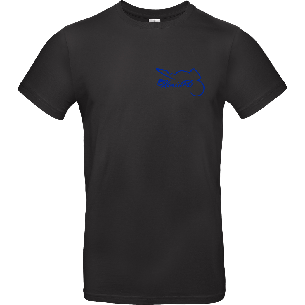 XeniaR6 XeniaR6 - Sportler-Logo T-Shirt B&C EXACT 190 - Black
