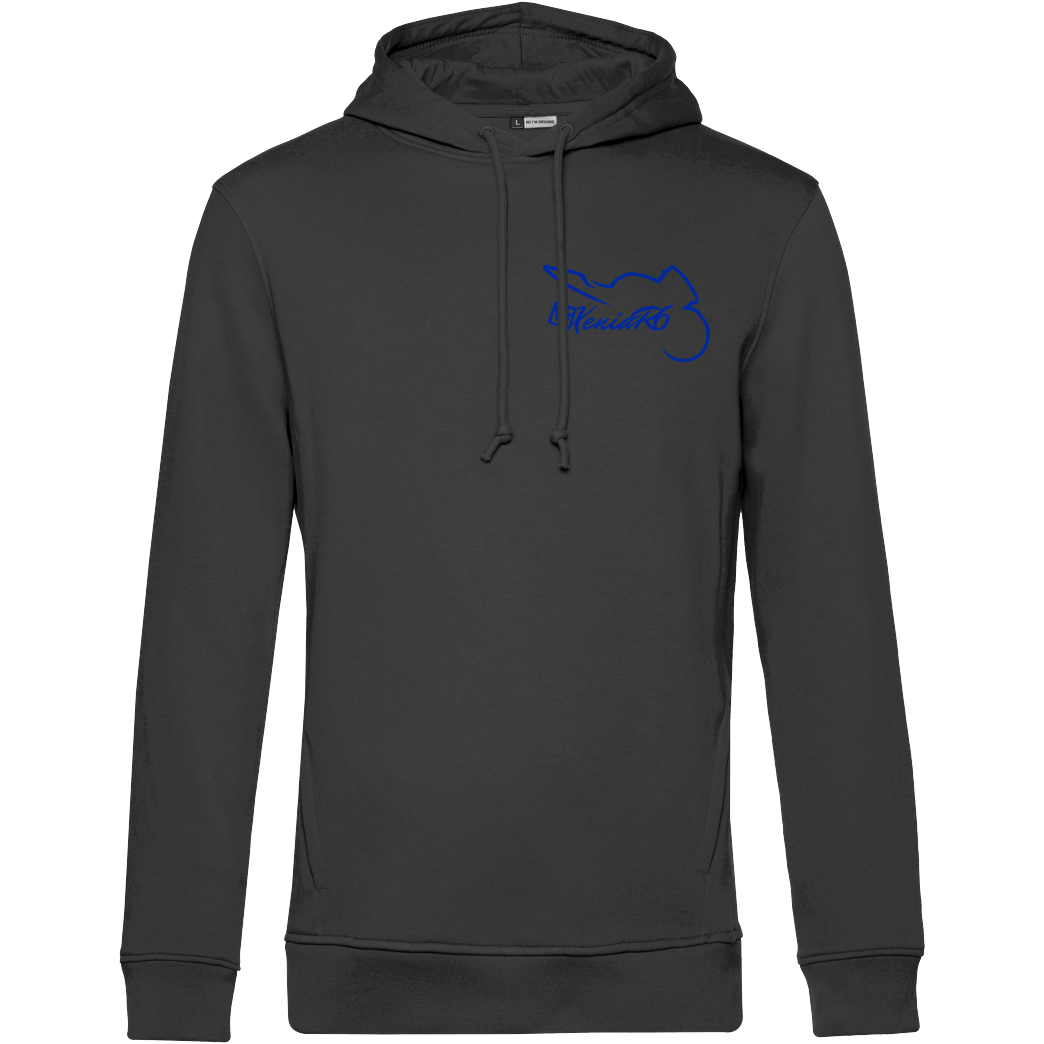 XeniaR6 XeniaR6 - Sportler-Logo Sweatshirt B&C HOODED INSPIRE - black