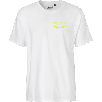 XeniaR6 - Sportler-Logo Fairtrade T-Shirt - white