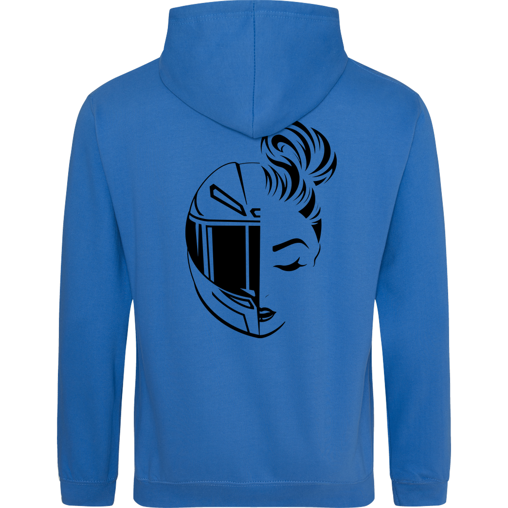 XeniaR6 XeniaR6 - Sportler-Logo Sweatshirt JH Hoodie - Sapphire Blue