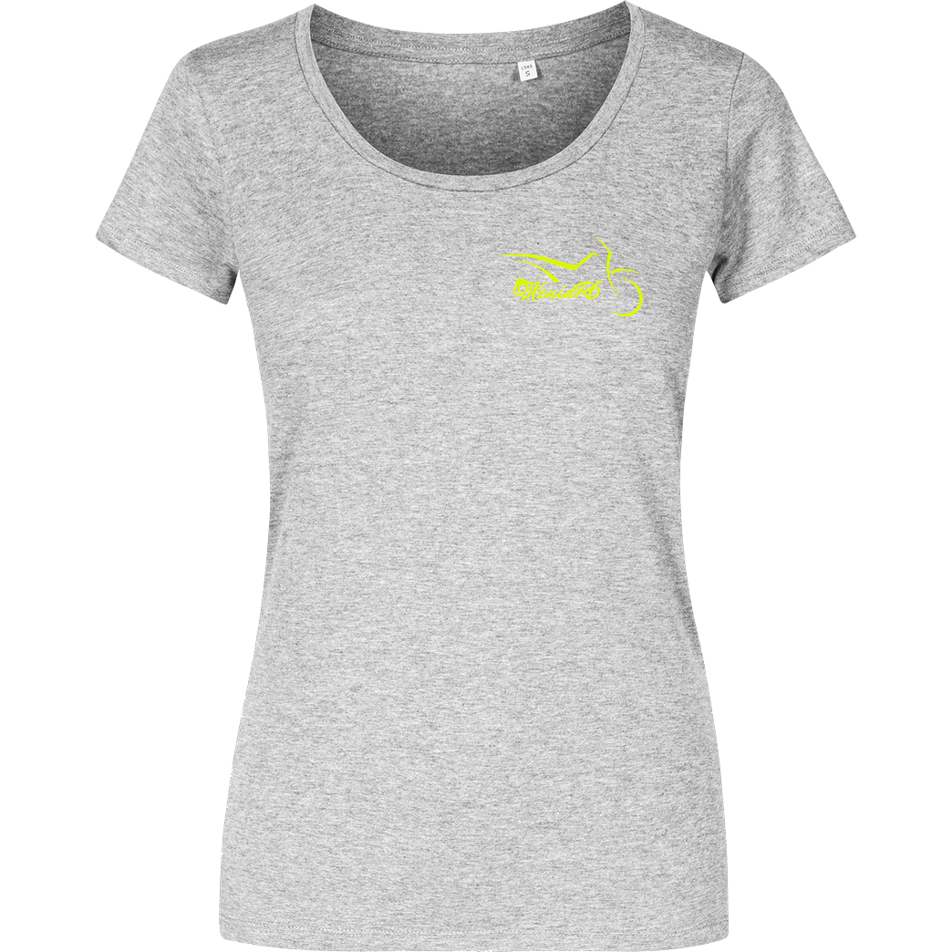 XeniaR6 XeniaR6 - Sumo-Logo T-Shirt Girlshirt heather grey