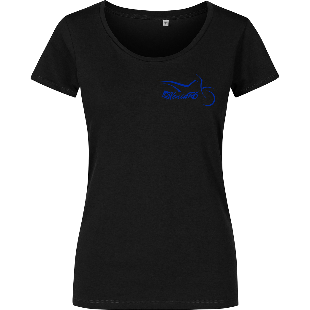 XeniaR6 XeniaR6 - Sumo-Logo T-Shirt Girlshirt schwarz