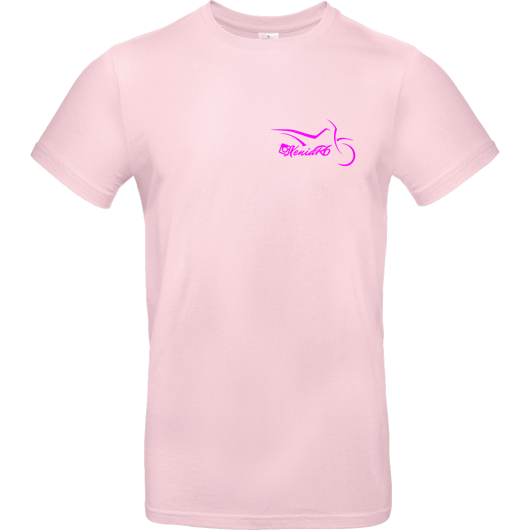 XeniaR6 XeniaR6 - Sumo-Logo T-Shirt B&C EXACT 190 - Light Pink