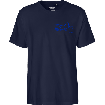 XeniaR6 - Sumo-Logo Fairtrade T-Shirt - navy