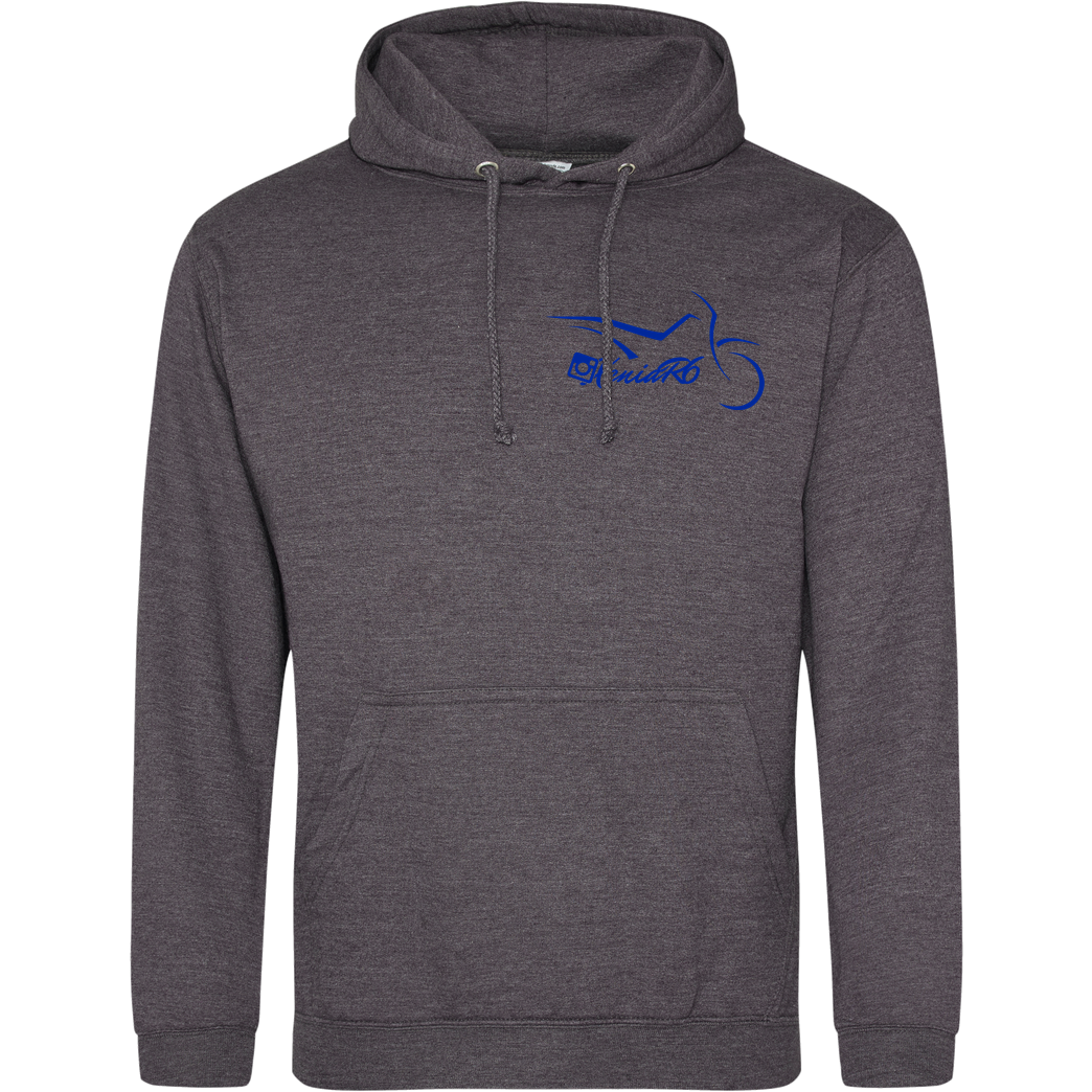 XeniaR6 XeniaR6 - Sumo-Logo Sweatshirt JH Hoodie - Dark heather grey