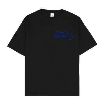 XeniaR6 - Sumo-Logo Oversize T-Shirt - Black